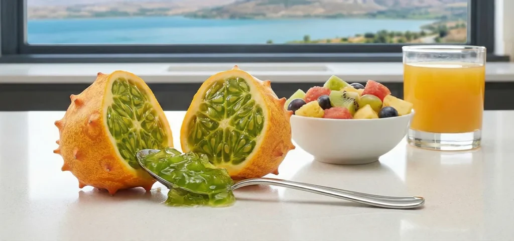Kiwano Fidesi , boynuzlu kavun , Kiwano Fidesi gölbaşı